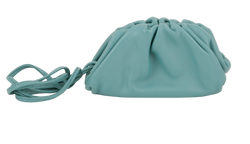 Bottega Veneta Micro Pouch, Leather, Blue, S02135154S, DB/B, 3*